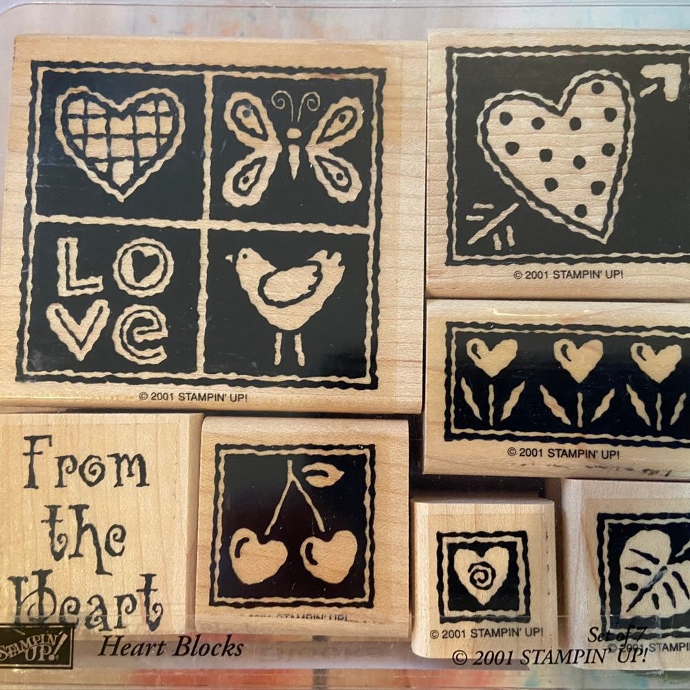 Stampin' Up! Heart Blocks Set Stampin Up